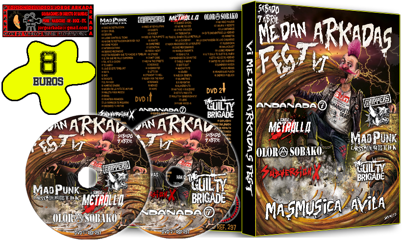 Me dan arkadas Fest (2 x DVD)
