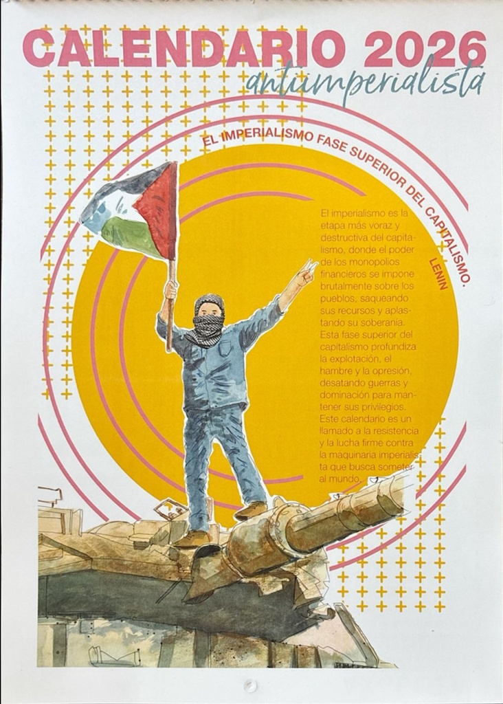 Calendario 2026 antiimperialista