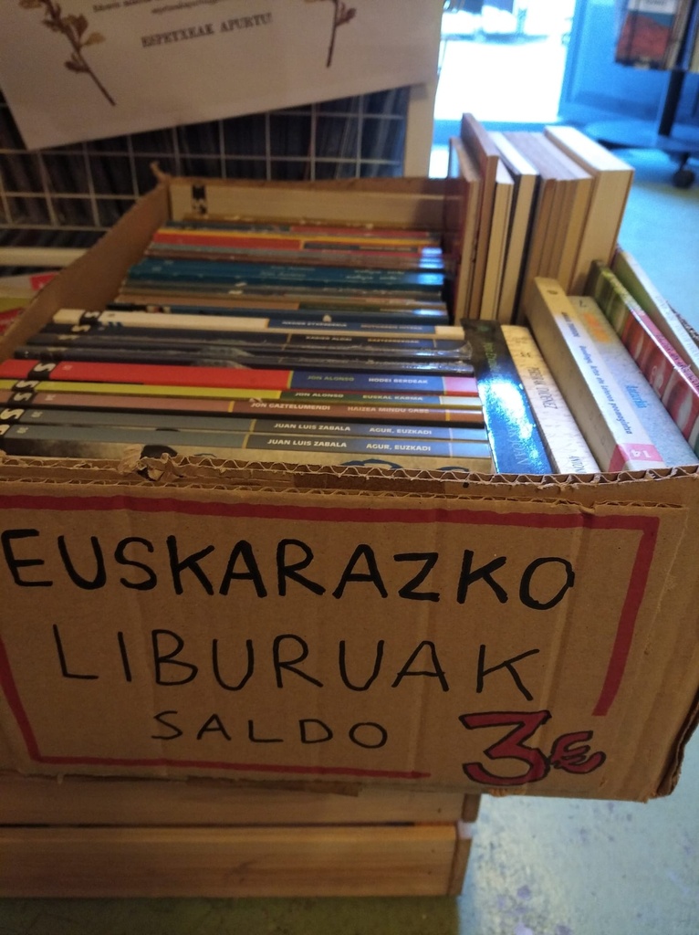 Euskaraz liburuak saldo - 3€