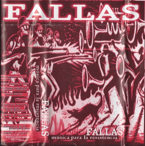 [DD-K71253] FALLAS - Música para la resistencia (k7)
