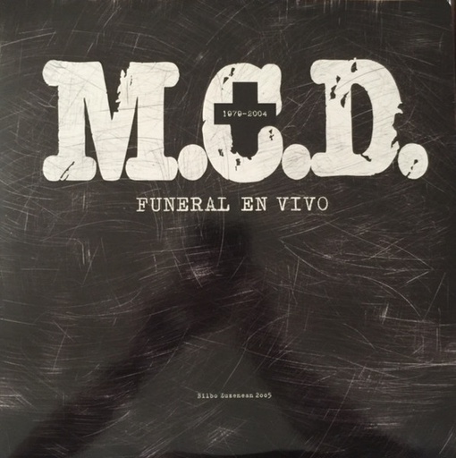 [DD-LP0800] M.C.D. - FUNERAL EN VIVO (1979-2004) 2 LP+ CD