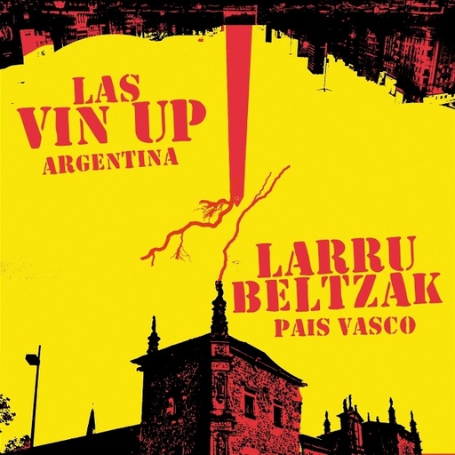 [DD-LP4127] LAS VIN UP / LARRU BELTZAK (Split)